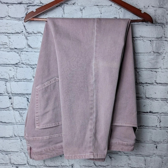 Mauve pink Lane Bryant stretchy jeans, 20 - Picture 3 of 10